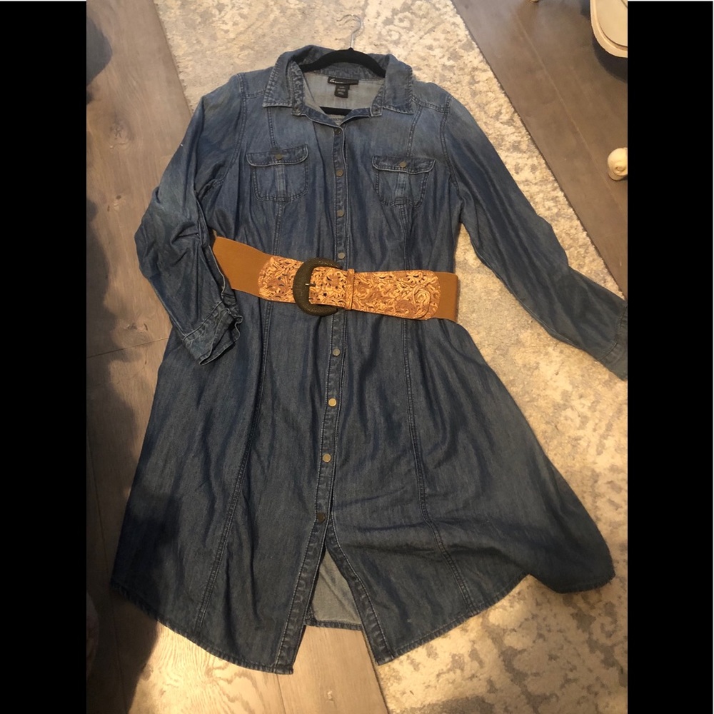 Denim dress